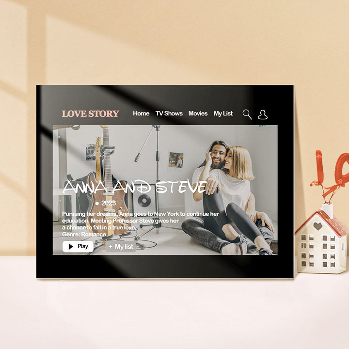 Mother's Day Gifts Custom Movie Poster Plaque Personalized Photo Plaque with Text Gift For Her