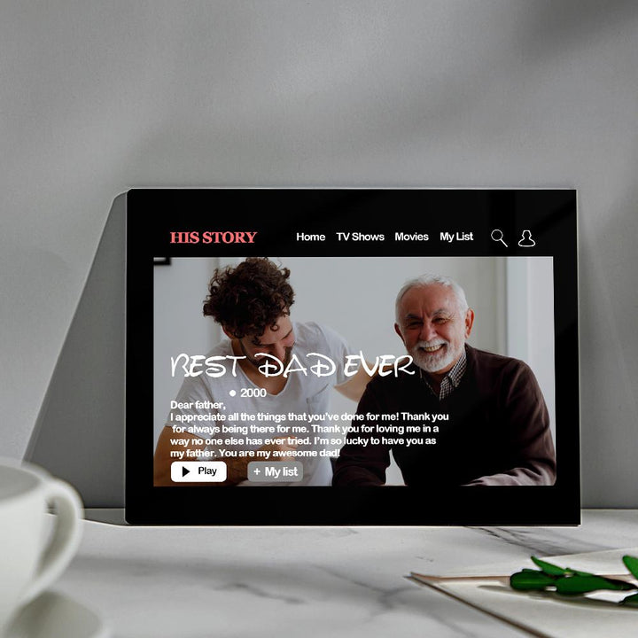 Mother's Day Gifts Custom Movie Poster Plaque Personalized Photo Plaque with Text Gift For Her