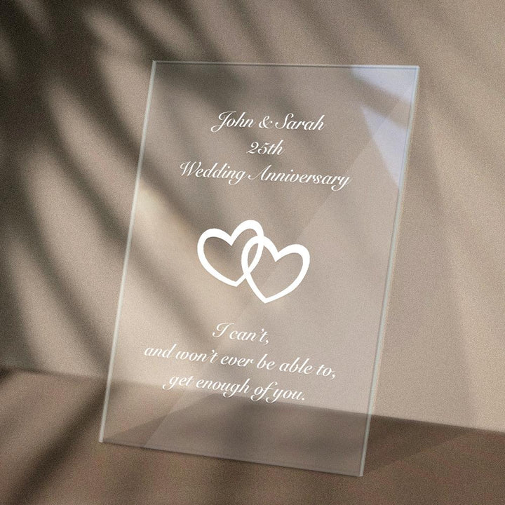 Custom Plaque With Text