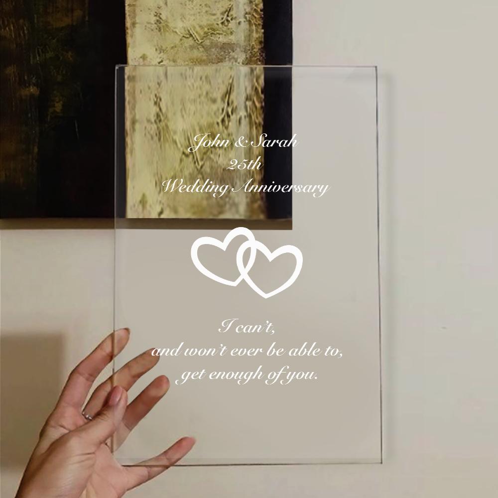 Custom Plaque With Text