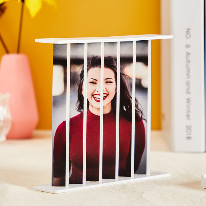 Custom Photo Decor Personalized Illusion Photo Frame Plaque Creative Gift