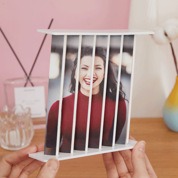 Custom Photo Decor Personalized Illusion Photo Frame Plaque Creative Gift