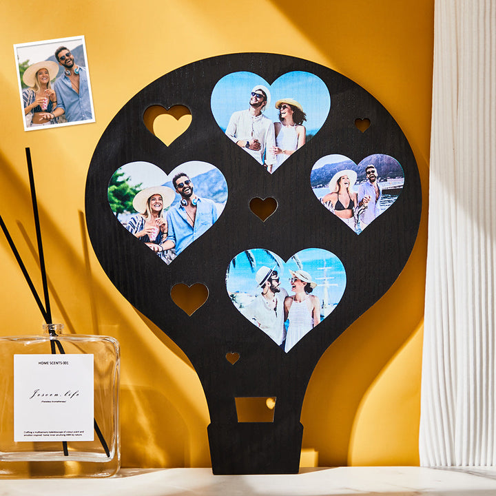 Custom Hot Air Balloon Photo Frame Personalized Wall Decoration