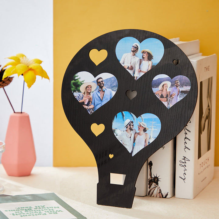 Custom Hot Air Balloon Photo Frame Personalized Wall Decoration