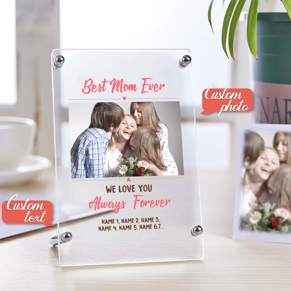 Mother's Day Gift Custom Photo Keychian/Plaque/Night Light For Mom