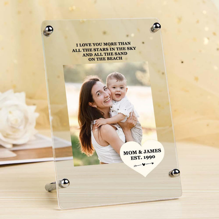 Mother's Day Gift Custom Photo Keychian/Plaque/Night Light For Mom