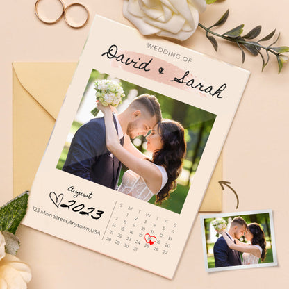 Custom Wedding Invitation Plaque Custom Photo Plaque Invitation Card