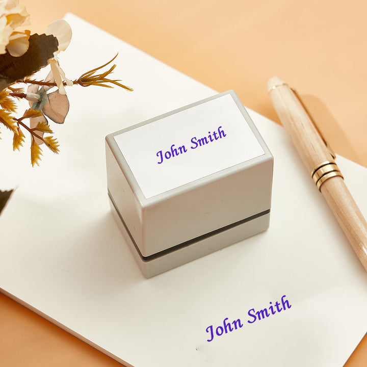 Personalized Name Stamp Custom Signature Stamp Gifts for Teacher