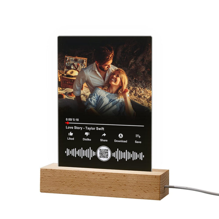 Personalized Music Plaques Photo Plaque Gifts for Couple