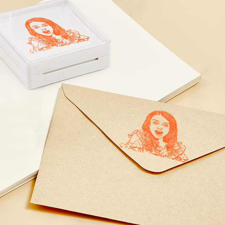 Personalized Portrait Stamp Custom Funny Stamps Gift for Him and Her