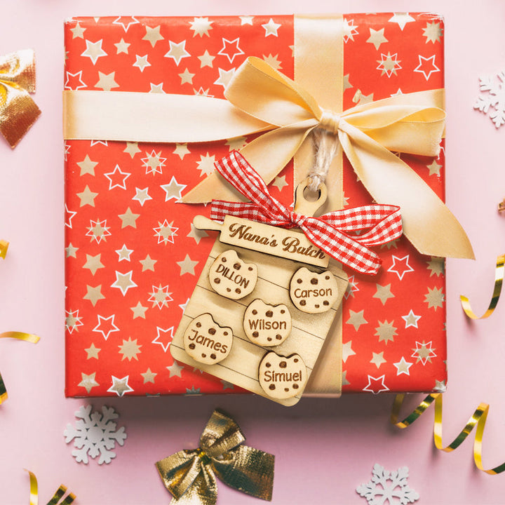 Personalized Family Ornament Custom Family Name Christmas Cookie Ornament Gifts