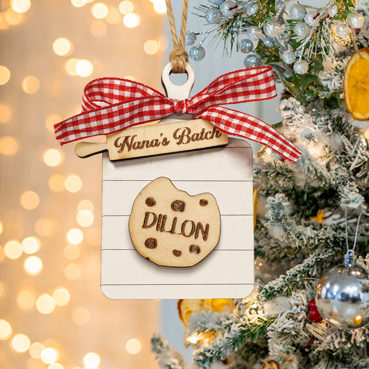 Personalized Family Ornament Custom Family Name Christmas Cookie Ornament Gifts