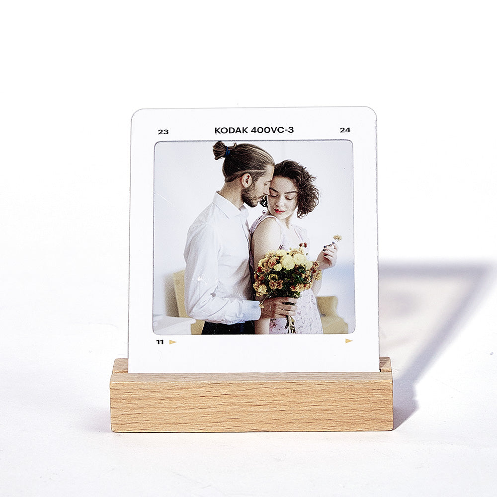 Custom Photo Light and Shadow Ornament Film Reversal Photo Projection Ornament