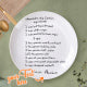 Dropshipping Chocolate Chip Cookies Ingredients Plates Custom Name Round Dinner Plates