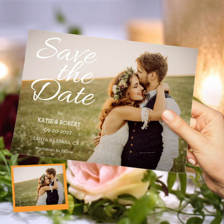Custom Wedding Invitations - Personalized Save the Date Cards