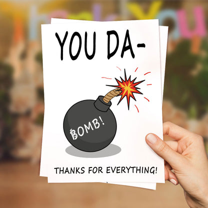 Cute Thank You Card Greeting Card For All Occasions Birthday Gifts Wedding Gifts