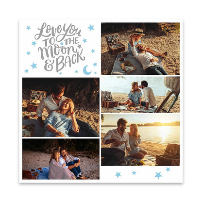 Custom Photo Collage Bedding Personalized Bedding Duvet Cover Double Bed Sheet Gifts