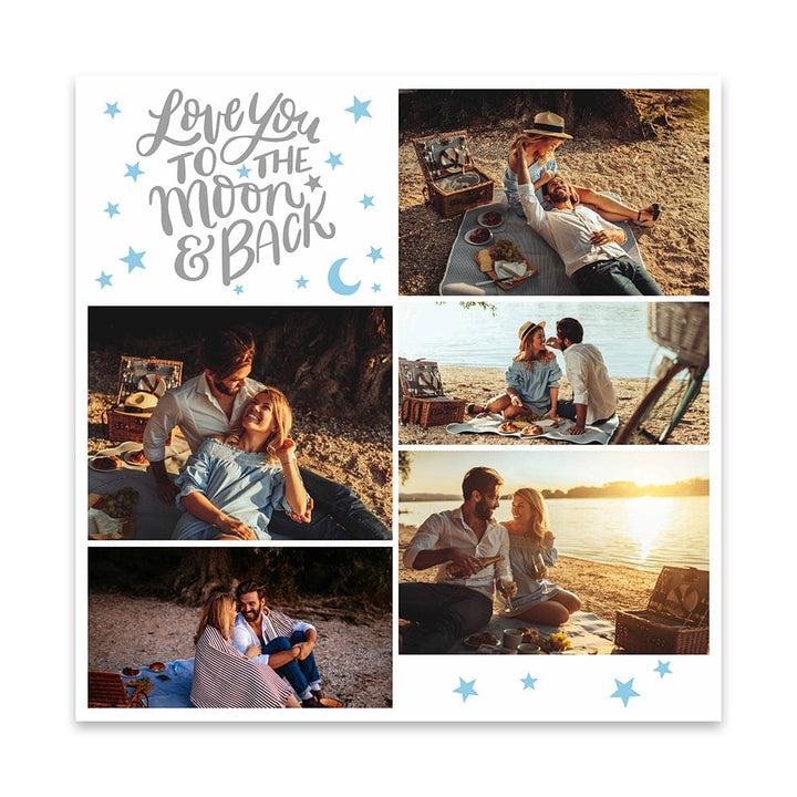 Custom Photo Collage Bedding Personalized Bedding Duvet Cover Double Bed Sheet Gifts