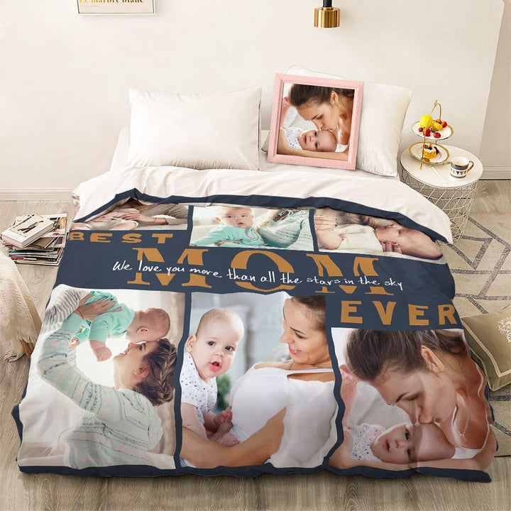 Custom Photo Collage Bedding Personalized Bedding Duvet Cover Double Bed Sheet Gifts