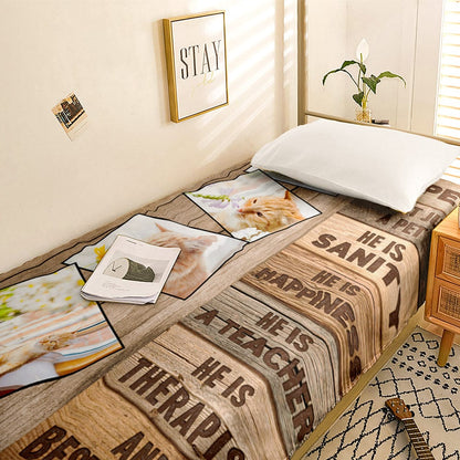 Custom Photo Collage Bedding Personalized Bedding Duvet Cover Single Bed Sheet Gifts
