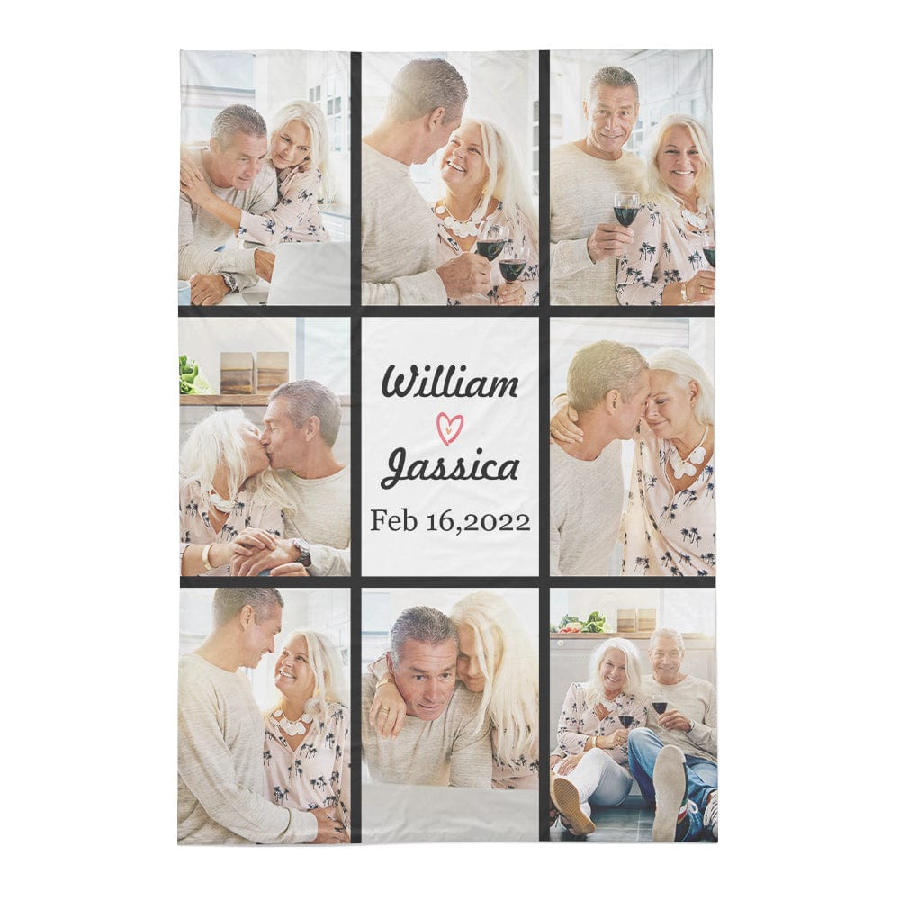 Personalized Photo Collage Bedding Custom Bedding Duvet Cover Single Bed Sheet Gifts