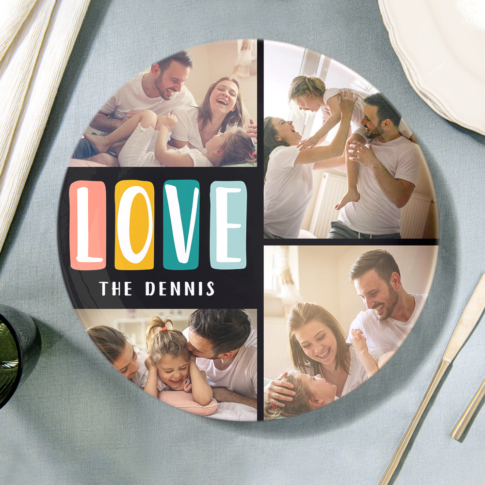 Personalized Photo Ceramics Decorative Plate