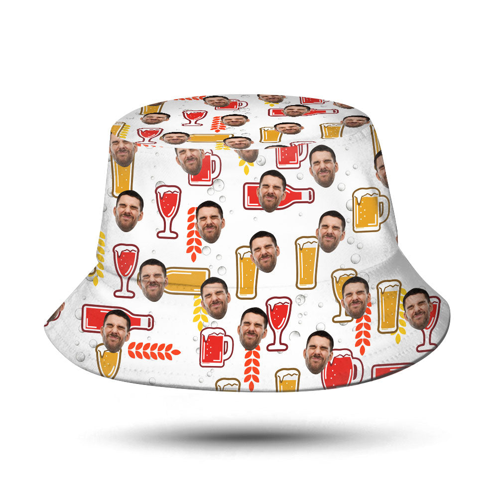 Custom Bucket Hat Unisex Outdoor Summer Cap Hiking Beach Sports Hats Gift for Lover Multiple Styles