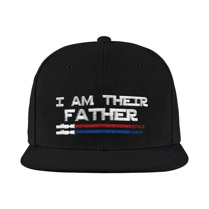 Personalized Light Saber I Am Their Father Baseball Cap Gifts for Father