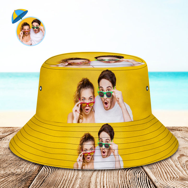 Unisex All Over Print Bucket Hat with Text