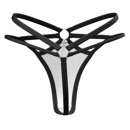 Custom Face Thong Leopard Zipper Face Funny Sexy Thongs Personalized Female Boxer Gift for Her