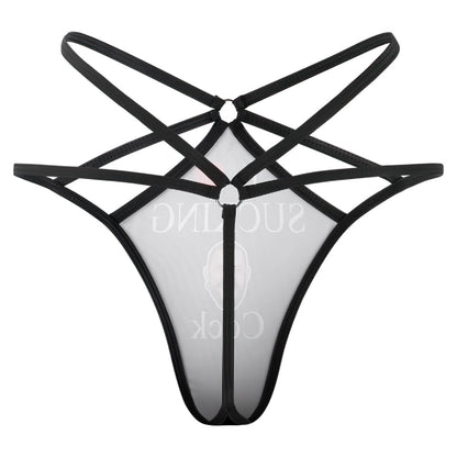Custom Face Thong Love Sucking Cock Sexy Women's Funny Thongs