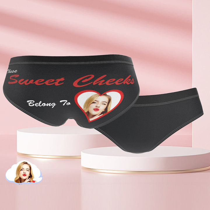 Custom Photo Underwear Heart Photo Commemorative Gifts