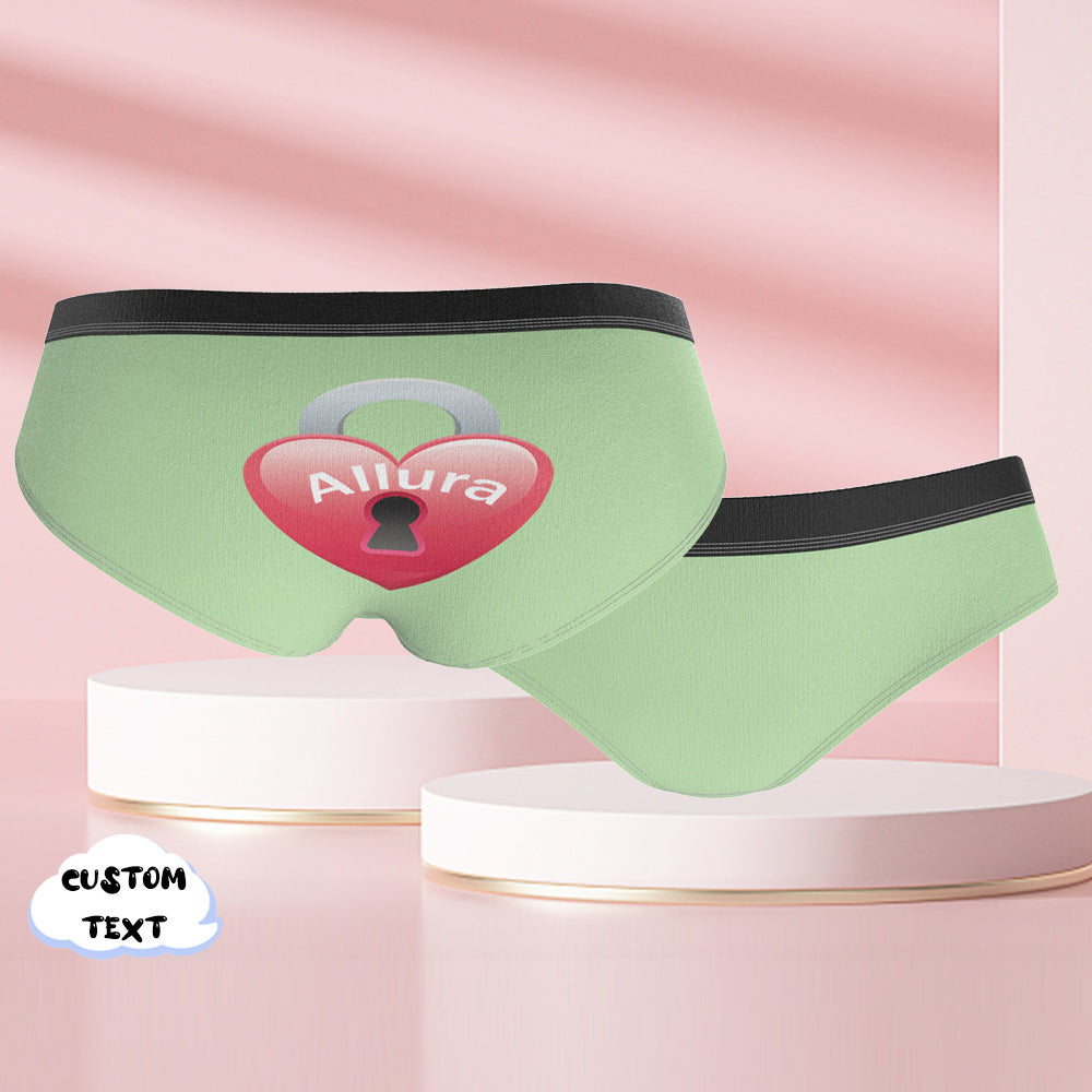 Custom Engraved Underwear Creative Lock Funny Gifts