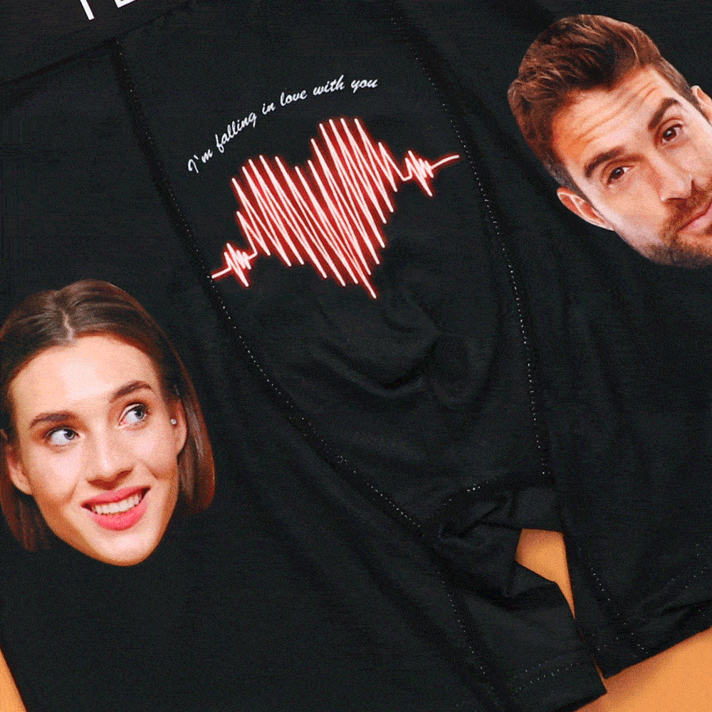 Custom Photo Boxer Electrocardiogram Underwear Men's Underwear Gift For Boyfriend AR View