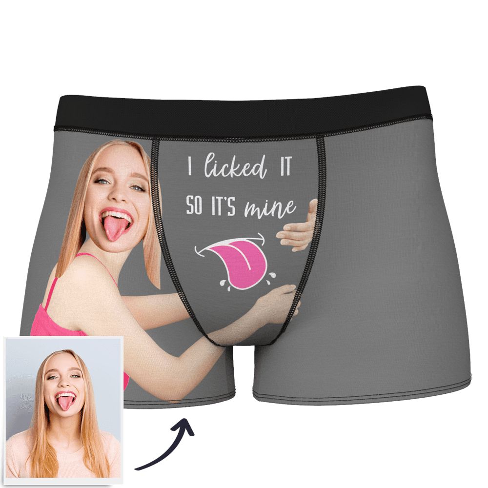 Personalised Boxers with Face Valentine's Day Gift For Him