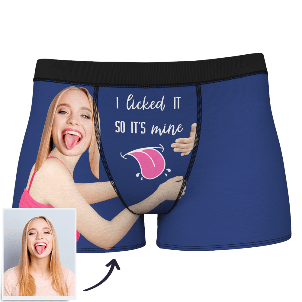 Personalised Boxers with Face Valentine's Day Gift For Him