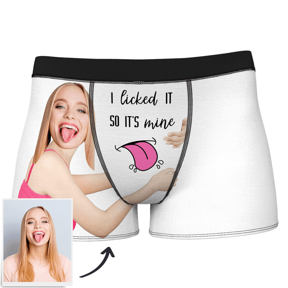 Personalised Boxers with Face Valentine's Day Gift For Him