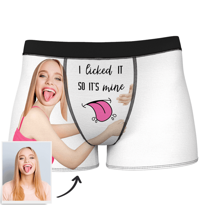 Personalised Boxers with Face Valentine's Day Gift For Him