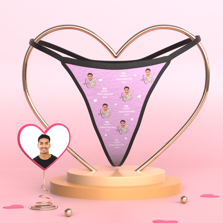 Custom Thong Underwear Personalized Thong Valentines Day Gifts For Her