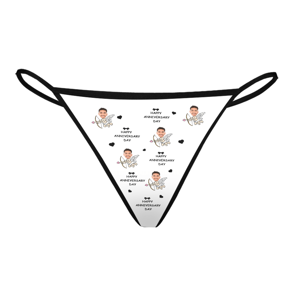 Custom Thong Underwear Personalized Thong Valentines Day Gifts For Her