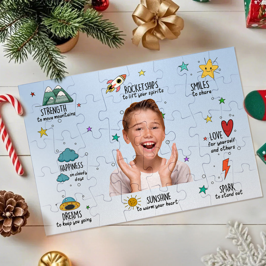 Personalized Photo Jigsaw Puzzle Prayer for Kids Gift for Kids