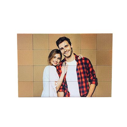 Custom Photo Magnetic Building Blocks Magnet Construction Cube Toys for Kids and Adults