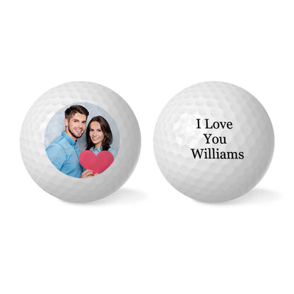 Custom Golf Balls with Picture and Text - 1PC