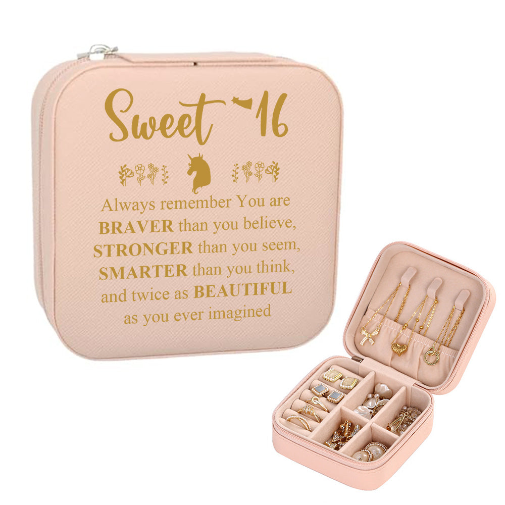 Personalized Jewelry Box Custom Jewelry Organizer Storage Gift for Her