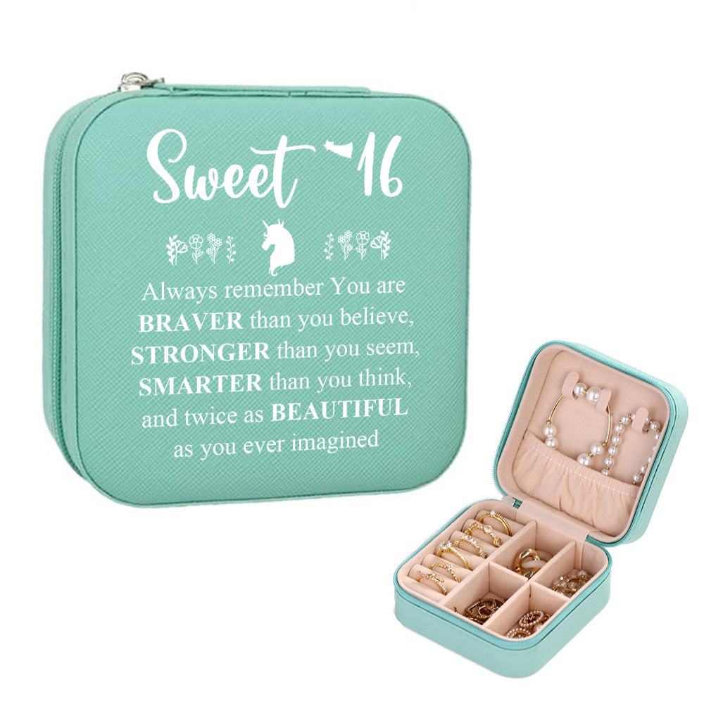 Personalized Jewelry Box Custom Jewelry Organizer Storage Gift for Her