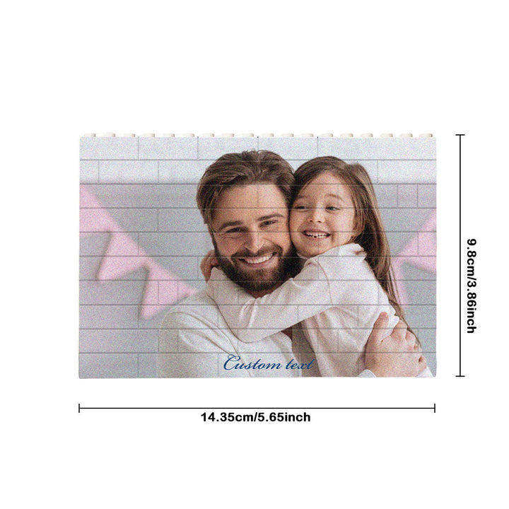 Personalized Gift Custom Building Brick Photo Block Personalised Brick Puzzles Gift for Mom
