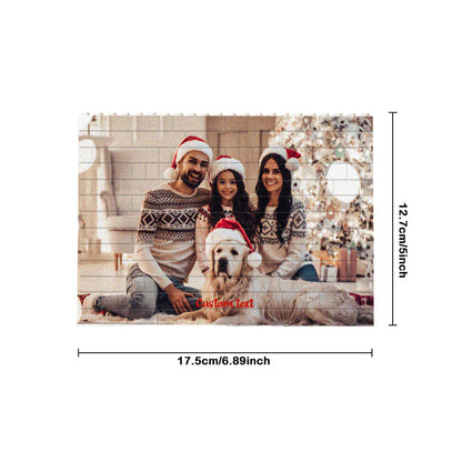 Personalized Gift Custom Building Brick Photo Block Personalised Brick Puzzles Gift for Mom