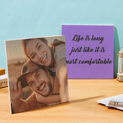 Custom Building Brick Personalized Square Block Puzzle