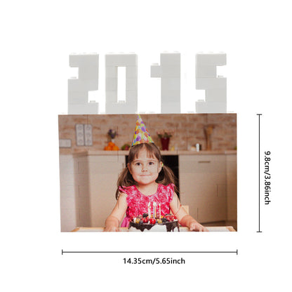 Custom Building Brick Photo Block Personalised Calendar Brick Puzzles Unique Gift
