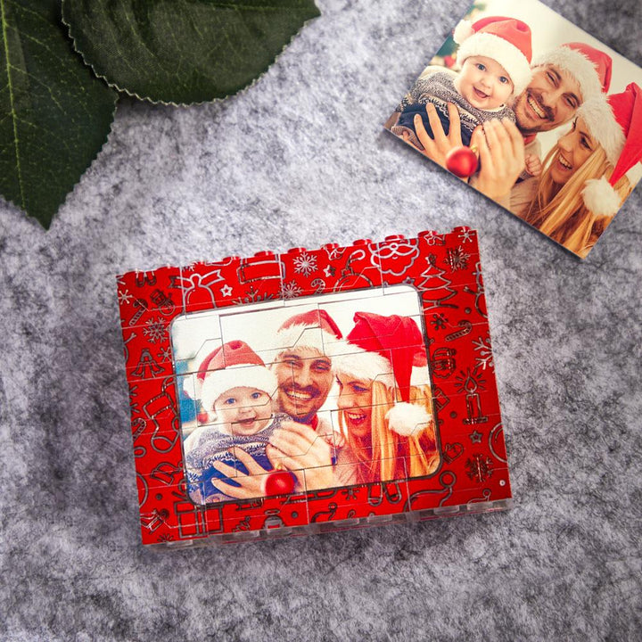 Custom Photo Building Brick Light Up Building Bricks Multicolor LED Light Brick Gift for Him